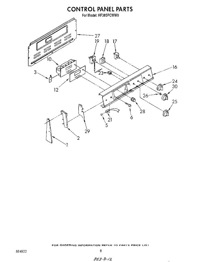 Diagram for RF385PCWW0