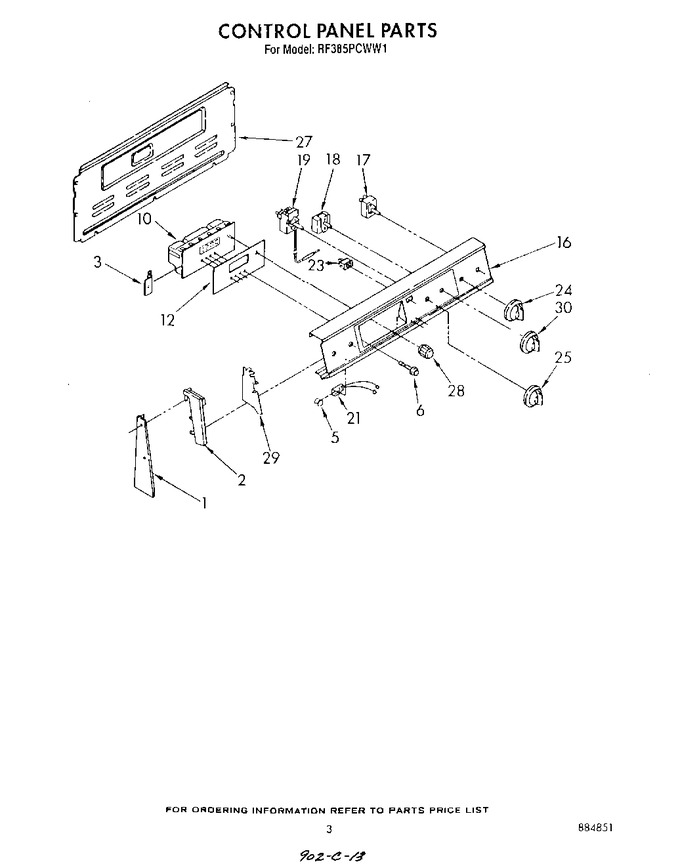 Diagram for RF385PCWW1