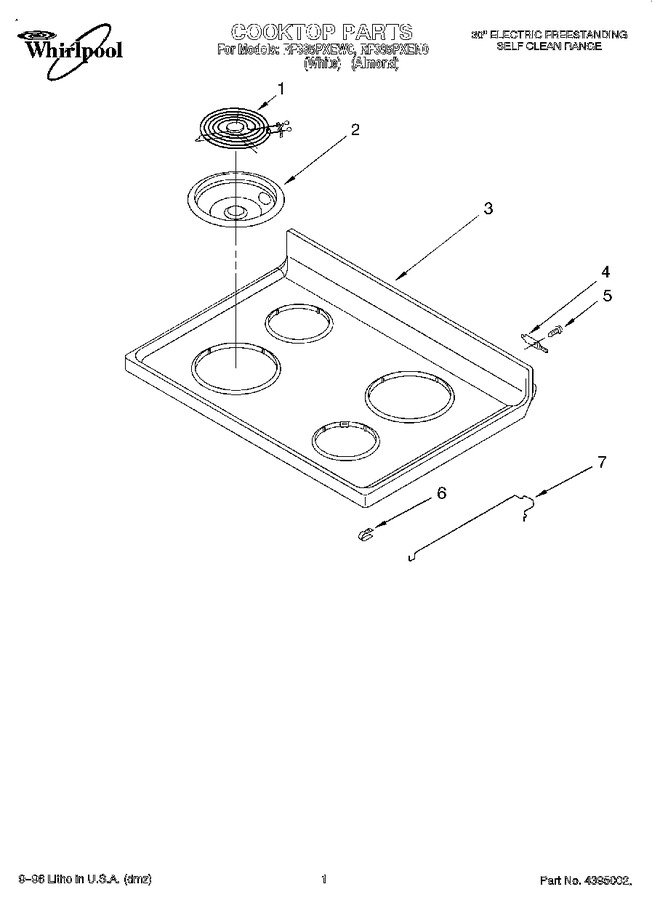 Diagram for RF385PXEW0