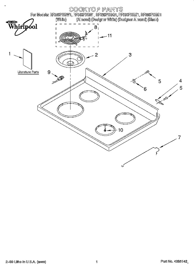 Diagram for RF385PXGB1