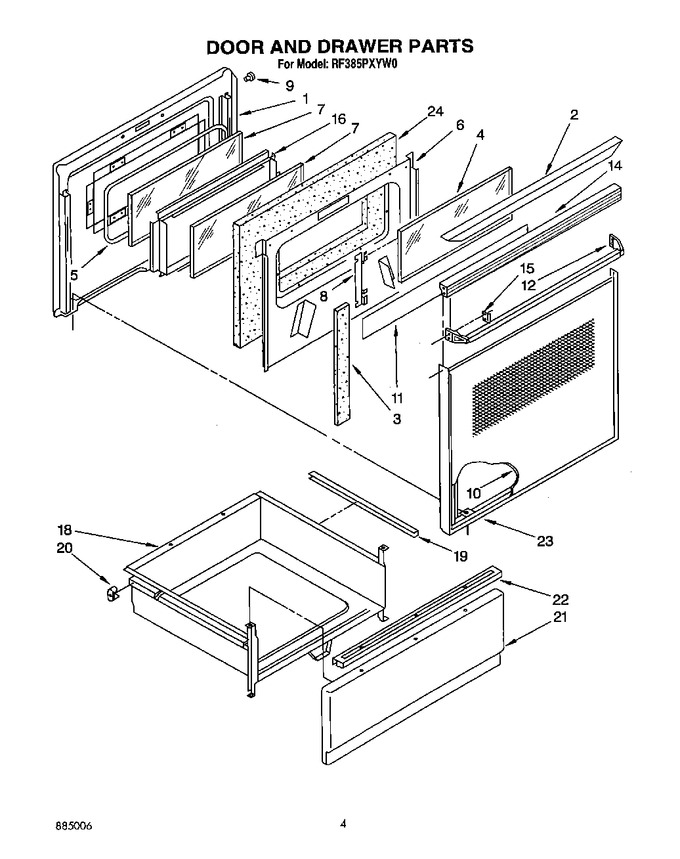 Diagram for RF385PXYQ0