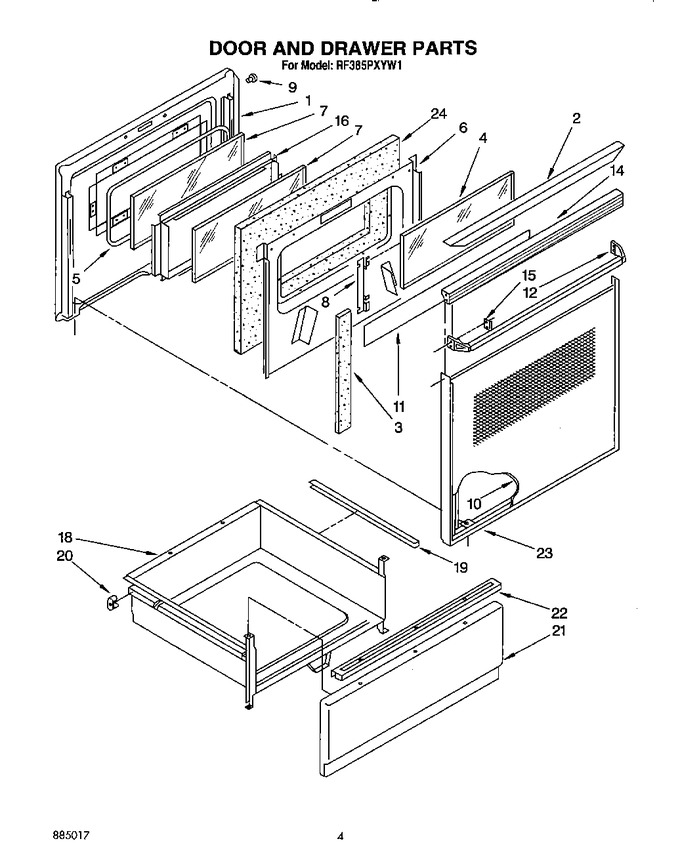 Diagram for RF385PXYQ1