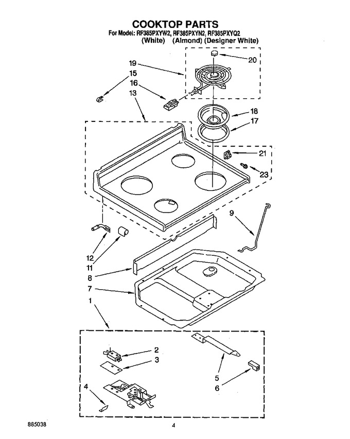 Diagram for RF385PXYQ2