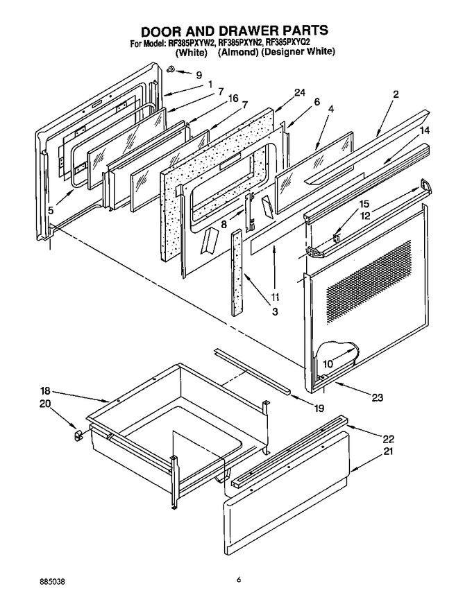 Diagram for RF385PXYQ2