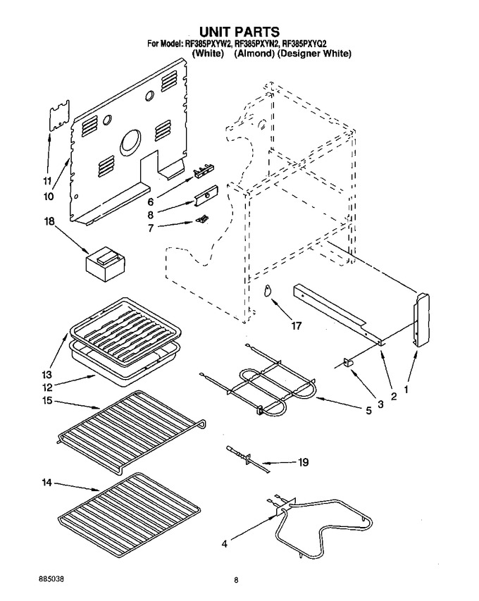 Diagram for RF385PXYW2