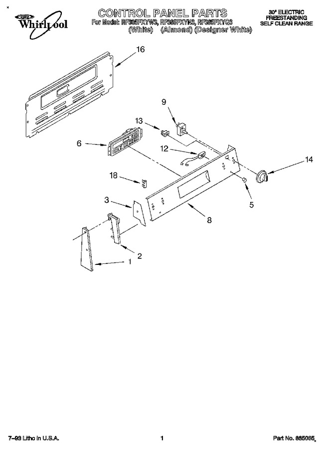 Diagram for RF385PXYN3