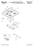 Diagram for 01 - Cooktop