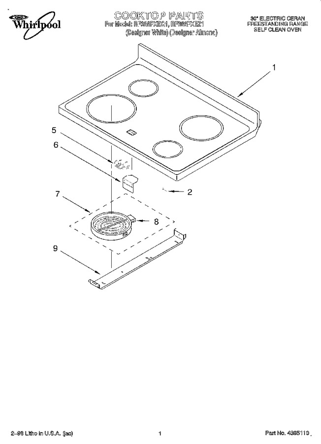 Diagram for RF386PXEQ1