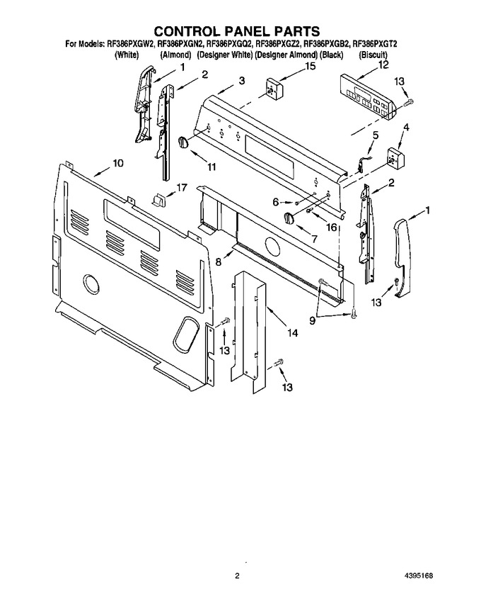 Diagram for RF386PXGQ2