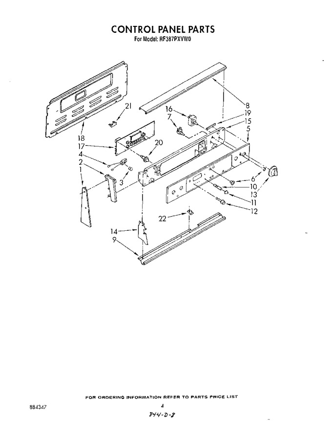 Diagram for RF387PXVM0