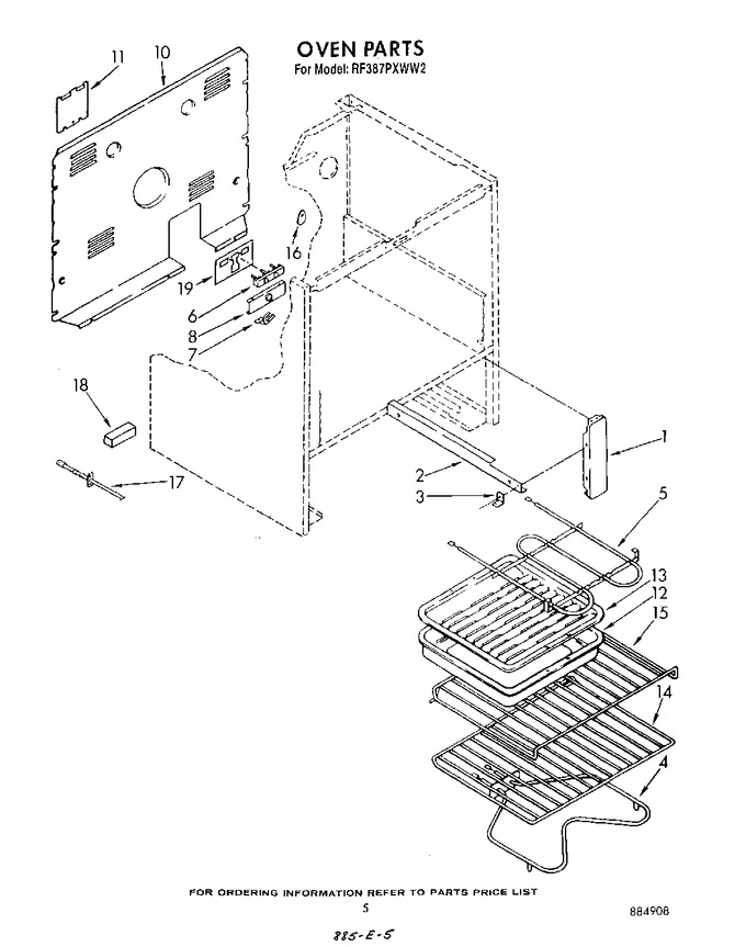 Diagram for RF387PXWW2