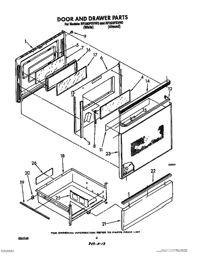 Diagram for RF390PXVW0