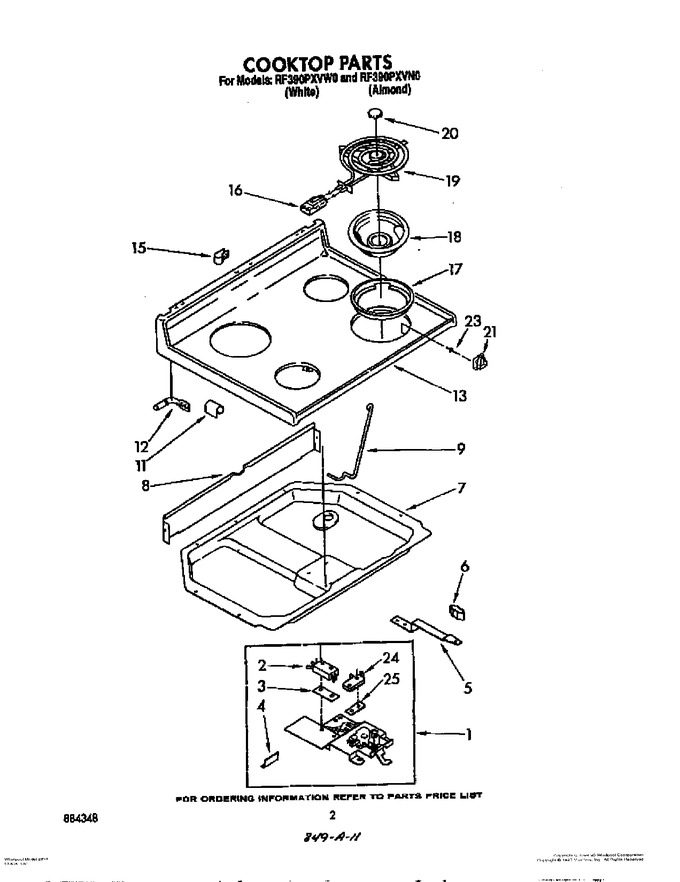 Diagram for RF390PXVW0