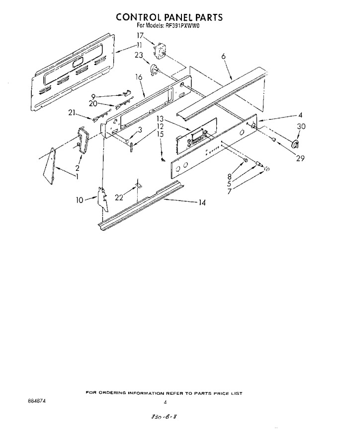 Diagram for RF391PXWW0