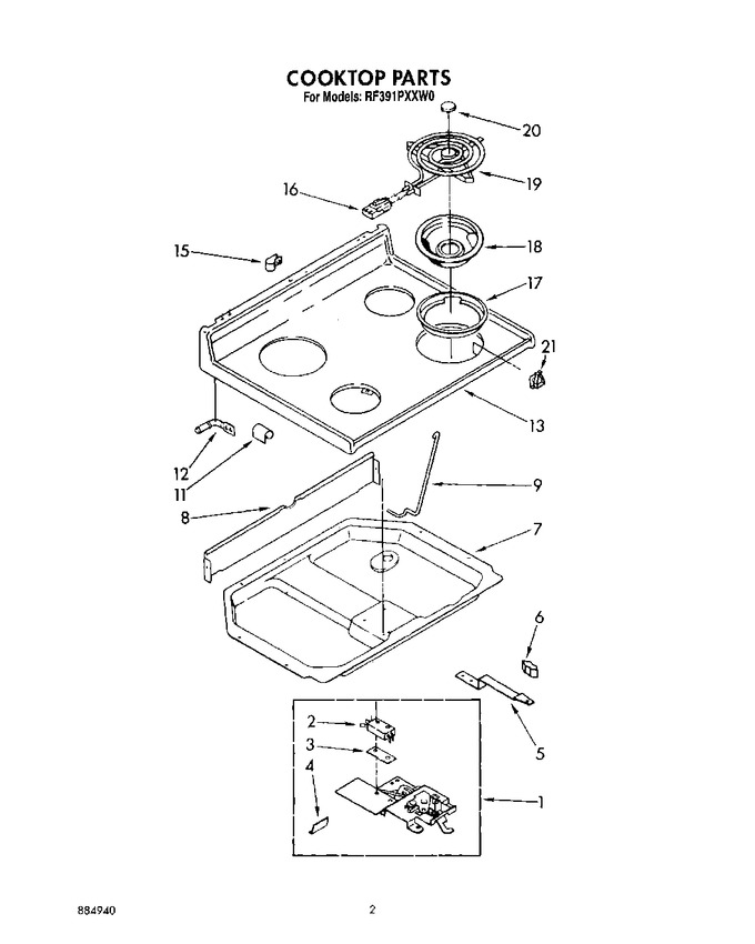 Diagram for RF391PXXW0