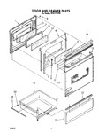 Diagram for 05 - Door And Drawer, Lit/optional