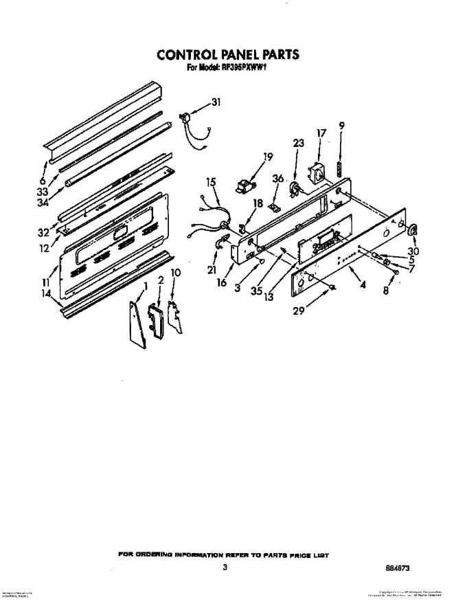 Diagram for RF395PXWW1