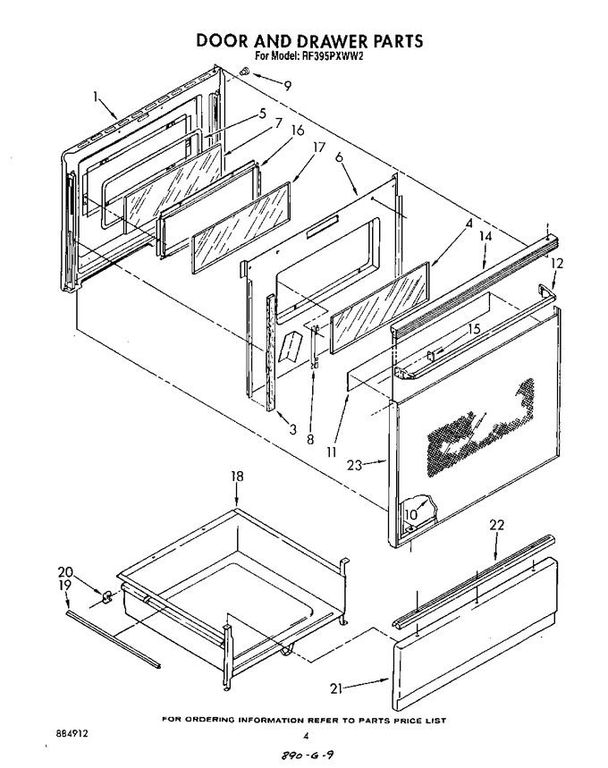 Diagram for RF395PXWW2