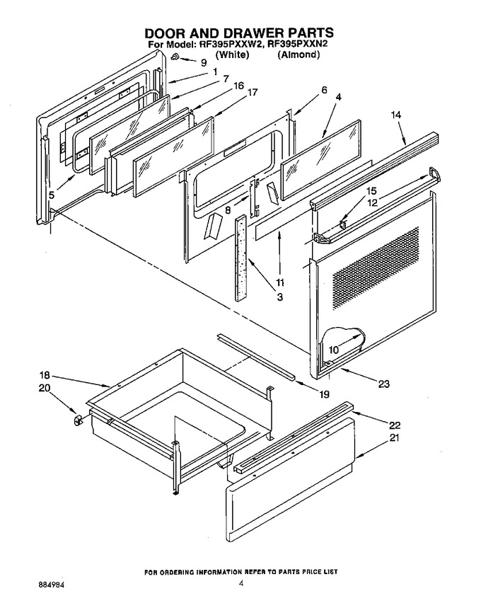 Diagram for RF395PXXW2