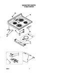 Diagram for 02 - Cooktop, Lit/optional