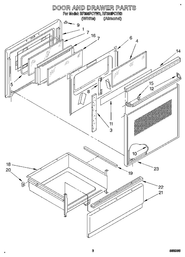 Diagram for RF396PCYN3