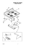 Diagram for 02 - Cooktop, Lit/optional