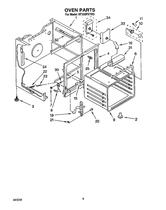 Diagram for RF396PXYW0