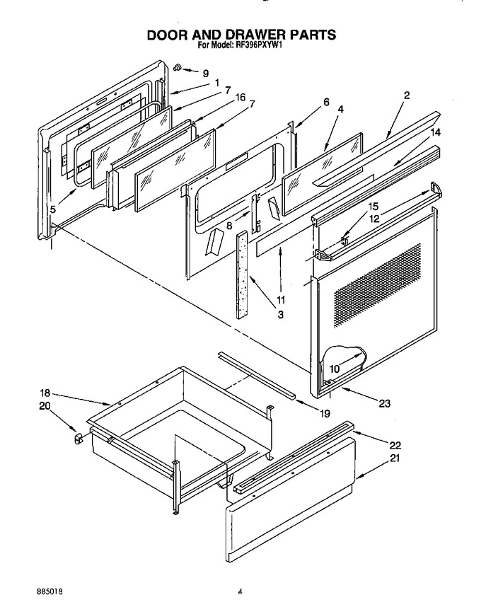 Diagram for RF396PXYW1