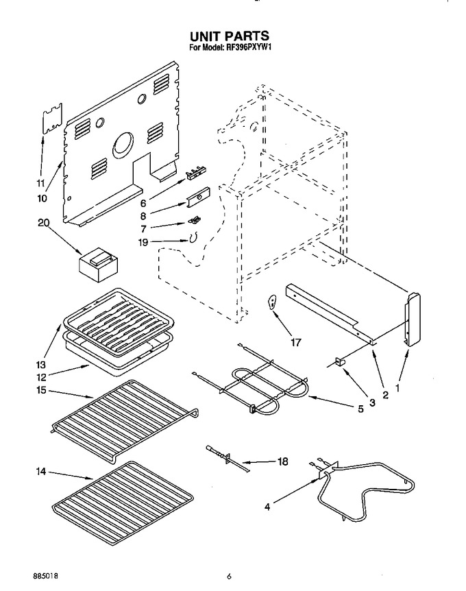 Diagram for RF396PXYN1