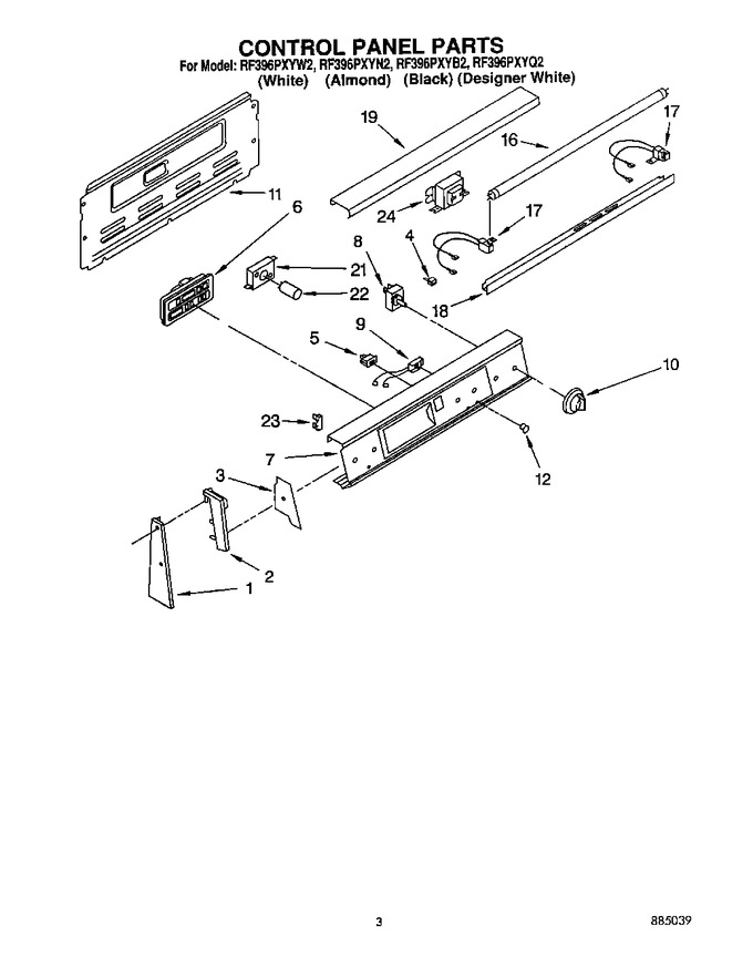 Diagram for RF396PXYN2