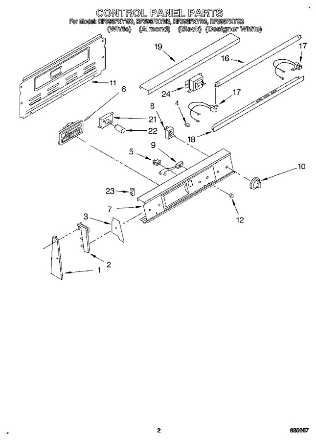 Diagram for RF396PXYW3