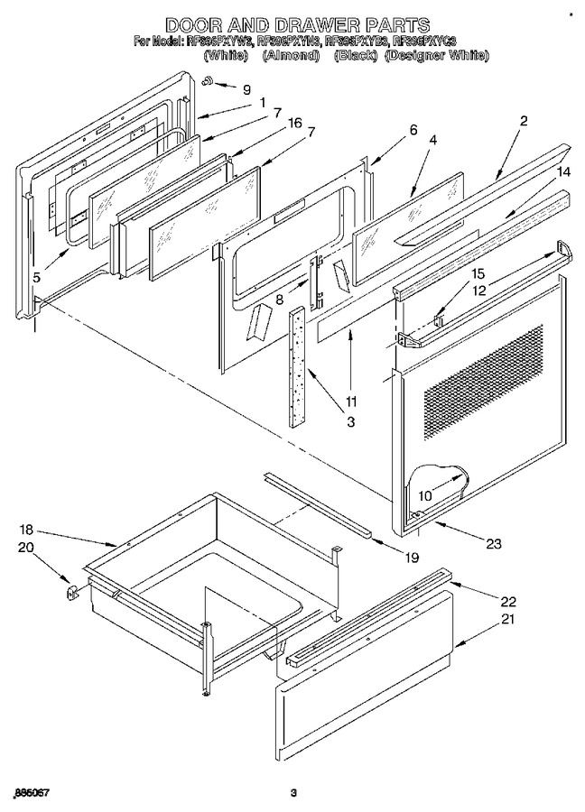 Diagram for RF396PXYW3