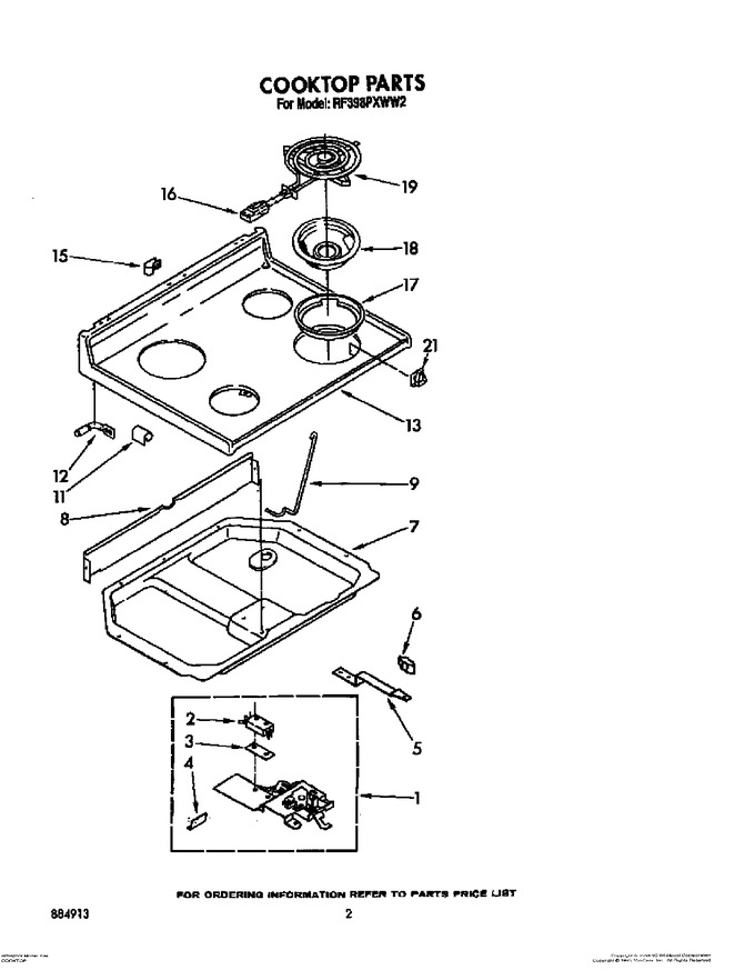 Diagram for RF398PXWN2