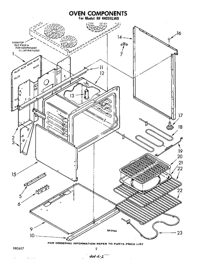 Diagram for RF4400XLW0