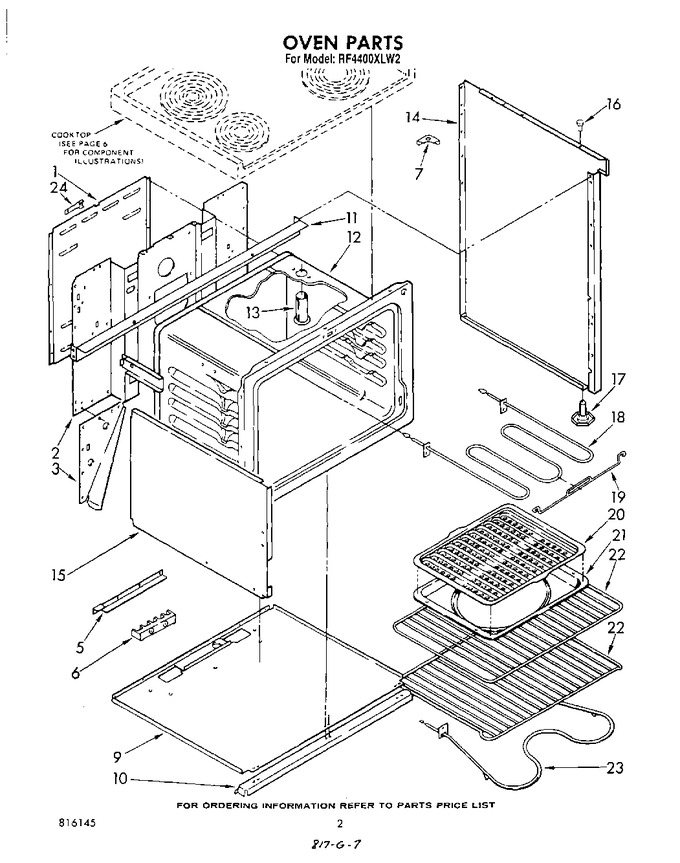 Diagram for RF4400XLW2