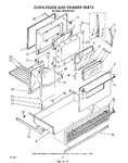 Diagram for 03 - Oven Door And Drawer