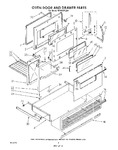 Diagram for 03 - Oven Door And Drawer