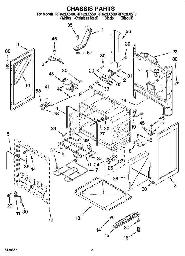 Diagram for RF462LXST0