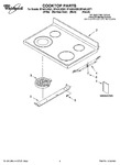 Diagram for 01 - Cooktop Parts