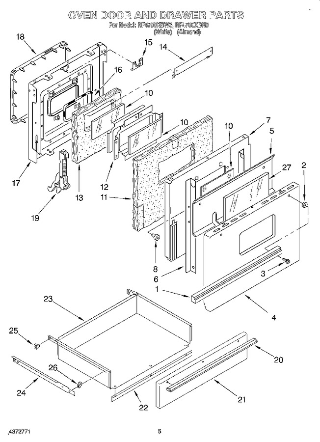 Diagram for RF4700XBW3