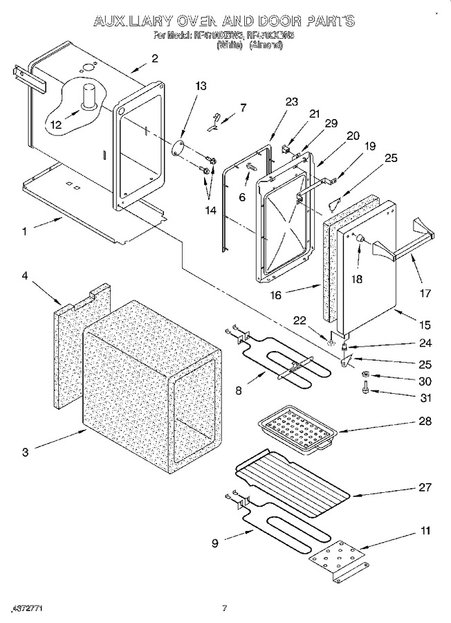 Diagram for RF4700XBW3