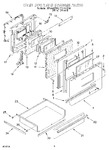 Diagram for 03 - Oven Door And Drawer