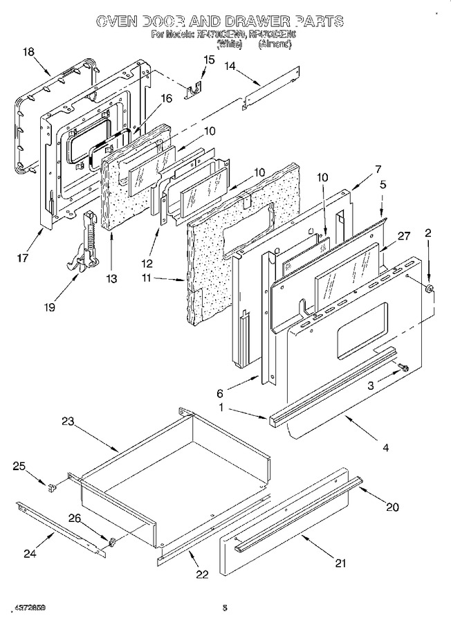 Diagram for RF4700XEW0