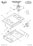 Diagram for 01 - Cooktop Parts