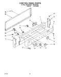 Diagram for 05 - Control Panel, Lit/optional