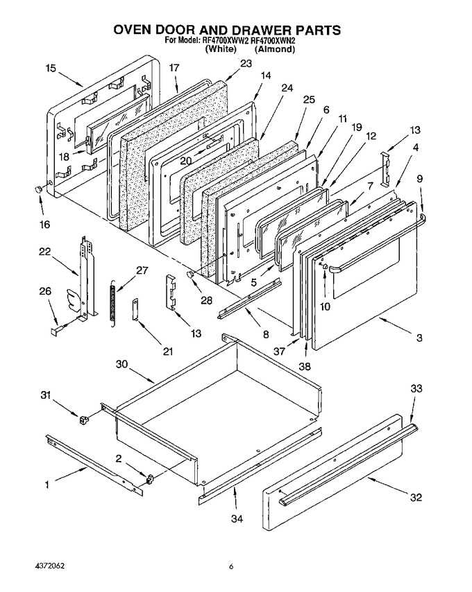 Diagram for RF4700XWW2