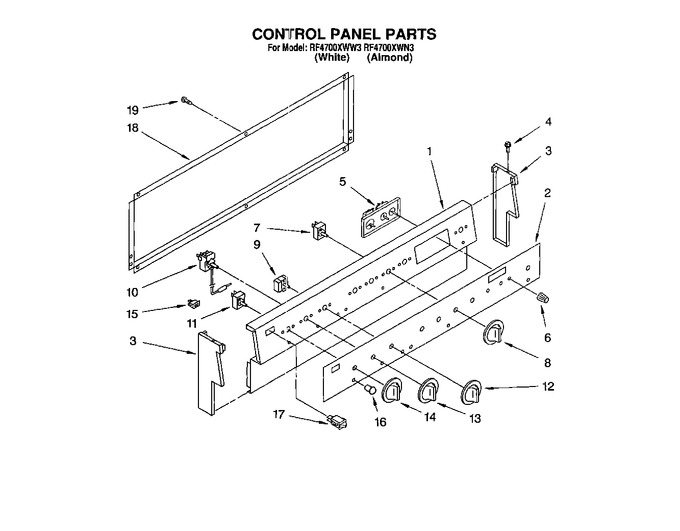 Diagram for RF4700XWN3