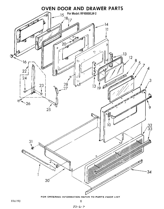 Diagram for RF4900XLW2