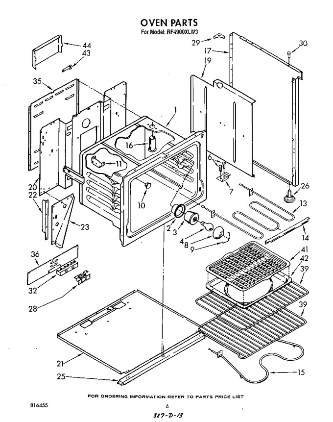 Diagram for RF4900XLW3