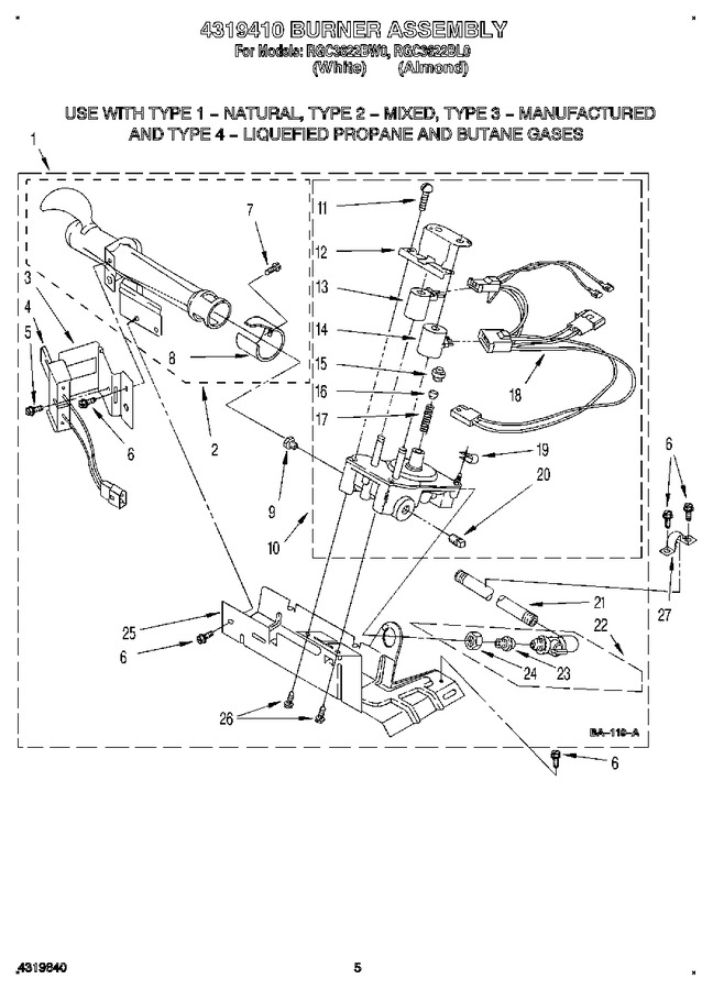 Diagram for RGC3622BL0